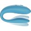 Бирюзовый вибромассажер для пар We-Vibe Sync Go - Бирюзовый вибромассажер для пар We-Vibe Sync Go