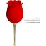Красный клиторальный вибромассажёр Rose Lover  Цена 6 512 руб. - Красный клиторальный вибромассажёр Rose Lover