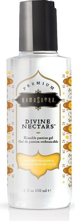 Гель-лубрикант на водной основе Divine Nectars Vanilla с ароматом ванили - 150 мл.