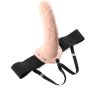 Полый страпон 8 Hollow Strap-On телесного цвета - 19 см.