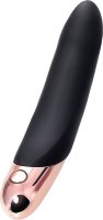 Черный вибратор Waname D-Splash Waterfall - 21,3 см.