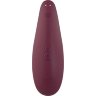 Бордовый бесконтактный стимулятор клитора Womanizer Classic 2