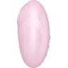 Розовый вакуум-волновой стимулятор с вибрацией Vulva Lover 3