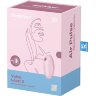 Розовый вакуум-волновой стимулятор с вибрацией Vulva Lover 3