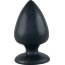 Большая чёрная анальная втулка Black Velvet Extra XL - 14 см.  Цена 8 753 руб. - Большая чёрная анальная втулка Black Velvet Extra XL - 14 см.