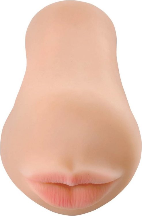 Телесный мастурбатор-ротик Deep Throat Cocksucker