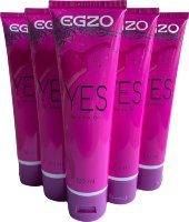 Набор из 5 согревающих лубрикантов на водной основе Egzo Yes (по 100 мл.)