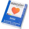 Презервативы с пупырышками Masculan Dotted - 3 шт.
