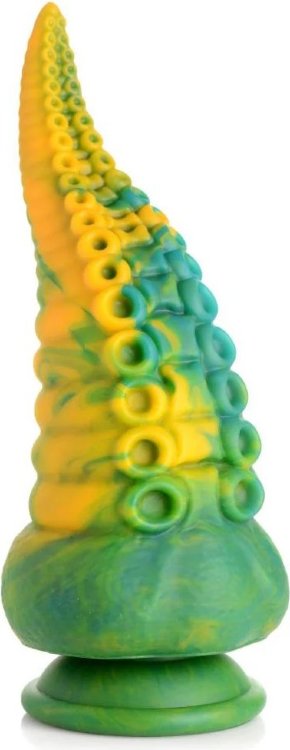 Фантазийный фаллоимитатор в форме щупальца Monstropus Tentacled Monster Silicone Dildo - 21,6 см.