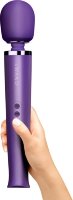 Фиолетовый вибратор Le Wand Rechargeable Vibrating Massager - 34 см.