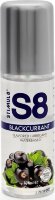 Смазка на водной основе S8 Flavored Lube со вкусом черной смородины - 125 мл.