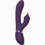 Фиолетовый вибромассажер-кролик Aimi - 22,3 см.  Цена 15 487 руб. - Фиолетовый вибромассажер-кролик Aimi - 22,3 см.