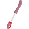 Розовый вибратор для G-стимуляции Rose - 19 см.