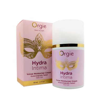 Ежедневный увлажняющий интимный крем Orgie Hydra Intima - 50 мл. Hydra Intima — это ежедневный крем, созданный специально для ухода за чувствительной кожей вульвы. Он помогает устранить сухость, уменьшить трение и восстановить естественный уровень увлажнённости, даря мягкость, уверенность и удовольствие. Крем подходит женщинам любого возраста — как в послеродовой период, так и в период менопаузы. Незаменим для ежедневного комфорта и повышения чувствительности при интимной близости. Наносите на область вульвы дважды в день — утром и вечером, после проведения интимной гигиены. pH 5.5–6.5. Наносите на область вульвы дважды в день — утром и вечером, после проведения интимной гигиены. Aqua, Caprylic/Capric Triglyceride, Glycerin, Butyrospermum Parkii Butter, Sorbitan Stearate, Cetearyl Alcohol, Propylene Glycol, Borago Officinalis Seed Oil, Glyceryl Stearate Citrate, Sodium Polyacrylate, Benzyl Alcohol, Panthenol, Hydrogenated Polydecene, Ethylhexylglycerin, Disodium EDTA, Hydrolyzed Hyaluronic Acid, Pentaerythrityl Tetra-di-t-butyl Hydroxyhydrocinnamate, Trideceth-6, Polyacrylic Acid, PVM/MA Copolymer, Methylparaben, Propylparaben. Страна: Португалия. Объем: 50 мл.