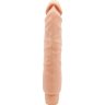 Телесный вибратор-реалистик Barbara - 25,5 см.