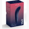Синий вакуум-волновой стимулятор клитора We-Vibe Melt