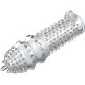 Закрытая прозрачная насадка Crystal sleeve - 14,2 см.