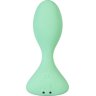 Зеленая анальная втулка с вибрацией Satisfyer Trendsetter
