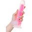 Прозрачно-розовый фаллоимитатор, светящийся в темноте, Clark Glow - 22 см.  Цена 4 820 руб. - Прозрачно-розовый фаллоимитатор, светящийся в темноте, Clark Glow - 22 см.
