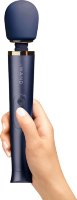 Cиний вибратор Le Wand Petite Rechargeable Vibrating Massager - 25 см.