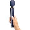 Cиний вибратор Le Wand Petite Rechargeable Vibrating Massager - 25 см.