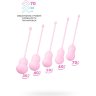 Набор из 5 розовых вагинальных шариков Tulips