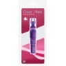 Фиолетовый клиторальный стимулятор-ракета с мишкой GOOD VIBES BEAR VIBRATOR