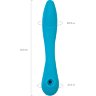 Голубой многофункциональный вибратор Cycla