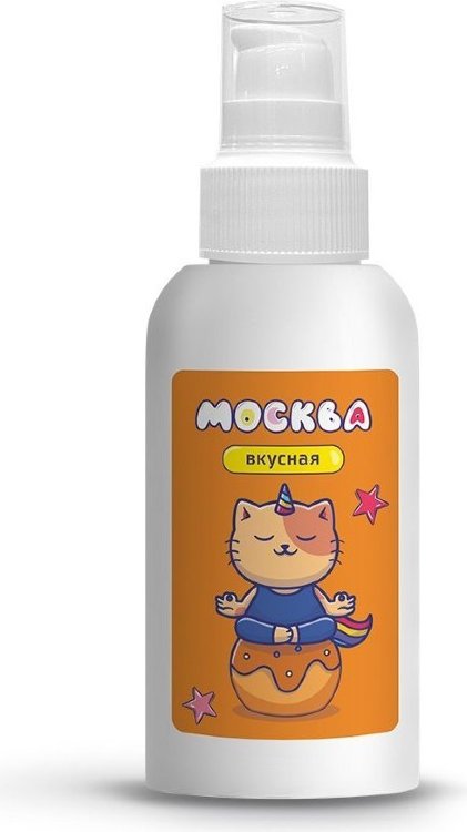 Универсальная смазка с ароматом солёной карамели Москва Вкусная - 100 мл.