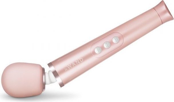 Пудровый жезловый мини-вибратор Le Wand c 6 режимами вибрации
