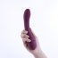 Фиолетовый вибратор Selove CurveRush для симуляции точки G - 20,3 см.  Цена 11 794 руб. - Фиолетовый вибратор Selove CurveRush для симуляции точки G - 20,3 см.