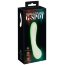 Люминесцентный вибратор для точки G Glow in the dark G-Spot - 17,9 см.  Цена 9 557 руб. - Люминесцентный вибратор для точки G Glow in the dark G-Spot - 17,9 см.