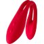 Красный многофункциональный вибратор для пар Satisfyer Elastic Joy  Цена 8 229 руб. - Красный многофункциональный вибратор для пар Satisfyer Elastic Joy