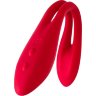 Красный многофункциональный вибратор для пар Satisfyer Elastic Joy