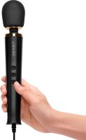 Черный проводной вибратор Le Wand Petite Vibrating Massager - 25 см.