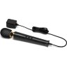 Черный проводной вибратор Le Wand Petite Vibrating Massager - 25 см.