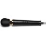 Черный проводной вибратор Le Wand Petite Vibrating Massager - 25 см.