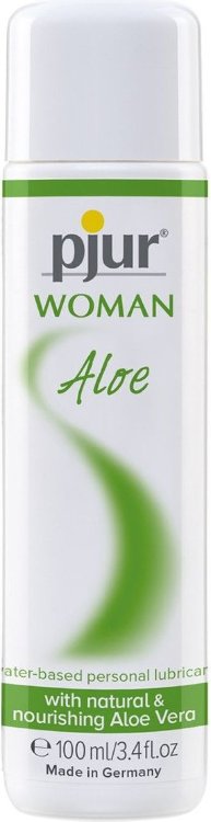 Лубрикант на водной основе pjur WOMAN Aloe - 100 мл.