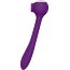Фиолетовый универсальный вибратор Drago с язычком - 18,3 см.  Цена 6 575 руб. - Фиолетовый универсальный вибратор Drago с язычком - 18,3 см.
