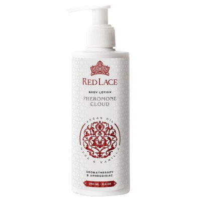Лосьон для тела с феромонами Red Lace Pheromone Cloud - 250 мл. Подарите своей коже роскошь ухода и ауру неотразимости! Богатая формула лосьона с кокосовым маслом, маслом ши и арганы интенсивно питает, смягчает и восстанавливает кожу, оставляя ее невероятно гладкой и бархатистой. Гармоничный дуэт белого мускуса и ванили создает неповторимый шлейф, подчеркивающий Вашу индивидуальность. Уникальный компонент с эффектом, аналогичным феромонам - амбралюкс, мягко усиливает Вашу природную привлекательность, создает загадочный шлейф и поднимает настроение. Богатая формула с маслом ши, кокосовым маслом и аргановым маслом интенсивно питает, смягчает и восстанавливает кожу, оставляя ее невероятно гладкой и бархатистой. Соблазнительный аромат погружает в теплую, чувственную и уютную ауру аромата Musk & Vanilla. Этот гармоничный дуэт мускуса и ванили создает неповторимый шлейф, подчеркивающий Вашу индивидуальность. Гель алоэ вера и Витамин Е успокаивают кожу, способствуют ее увлажнению и защите от внешних воздействий. Нанесение лосьона – это момент заботы о себе, который дарит ощущение комфорта, роскоши и пробуждает внутреннюю уверенность и притягательность. Нанесите необходимое количество лосьона на чистую, слегка влажную кожу тела после душа или ванны. Легкими массажными движениями распределите до полного впитывания. Для достижения максимального эффекта феромоноподобного компонента наносите особенно на пульсирующие точки (запястья, шея, локтевые сгибы). Aqua (Water), Butyrospermum Parkii (Shea) Butter, Cocos Nucifera (Coconut) Oil, Sorbitol, Cetearyl Alcohol, Glyceryl Stearate, PEG-100 Stearate, Argania Spinosa Kernel Oil, Caprylic/Capric Triglyceride, Isopropyl Myristate, Iso E-Super, Parfum, Aloe Barbadensis Leaf Gel, Tocopheryl Acetate (Vitamin E), Phenoxyethanol, Ethylhexylglycerin, Coumarin, Benzyl Benzoate, Limonene, Linalool. Страна: Россия. Объем: 250 мл.