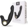 Черный вибромассажер Shake Ring - 16,8 см.