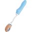 Голубой силиконовый вибратор Bluebell - 18,5 см.  Цена 5 474 руб. - Голубой силиконовый вибратор Bluebell - 18,5 см.