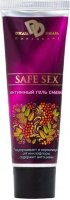 Интимная ухаживающая гель-смазка SAFE SEX - 30 мл.