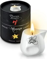 Массажная свеча с ароматом ванили Bougie Massage Gourmande Vanille - 80 мл.
