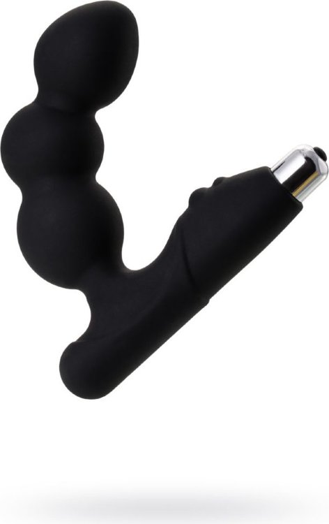 Чёрный вибростимулятор простаты Erotist