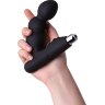 Чёрный вибростимулятор простаты Erotist