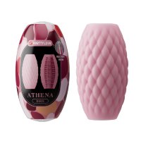 Розовый нереалистичный мастурбатор Athena