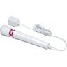 Белый проводной вибратор Le Wand Petite Vibrating Massager - 25 см.
