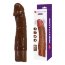 Коричневый реалистичный вибратор Jermaine - 19,5 см.  Цена 2 542 руб. - Коричневый реалистичный вибратор Jermaine - 19,5 см.
