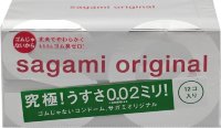 Ультратонкие презервативы Sagami Original 0.02 - 12 шт.